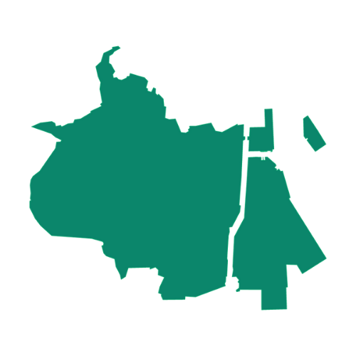品川区のmap