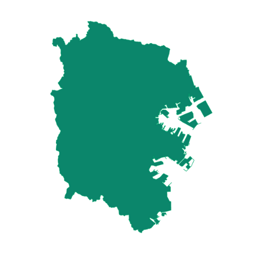 横浜市のmap